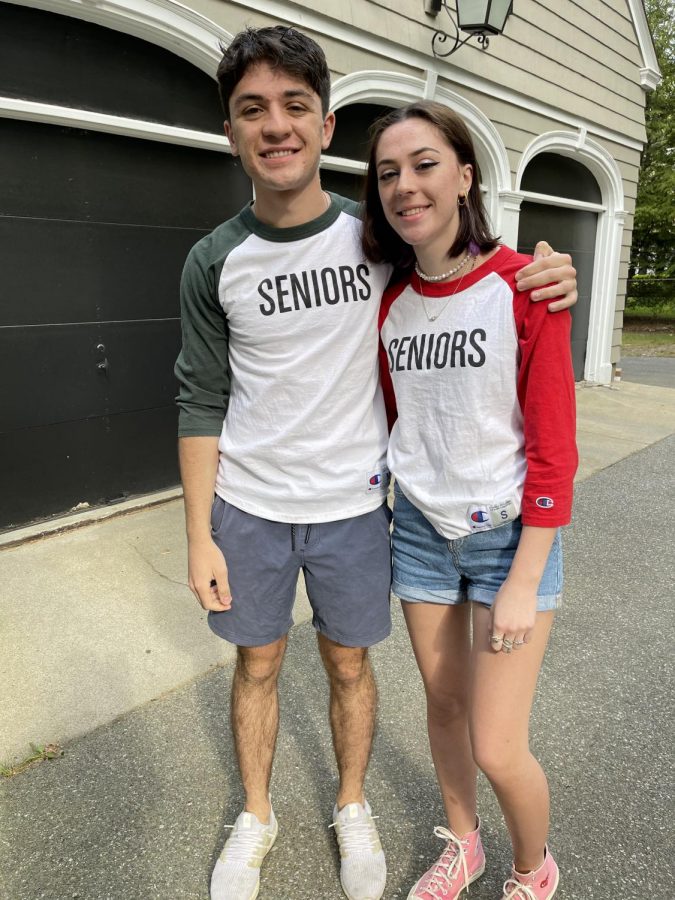 Seniors Josh and Colleen Bedingfield