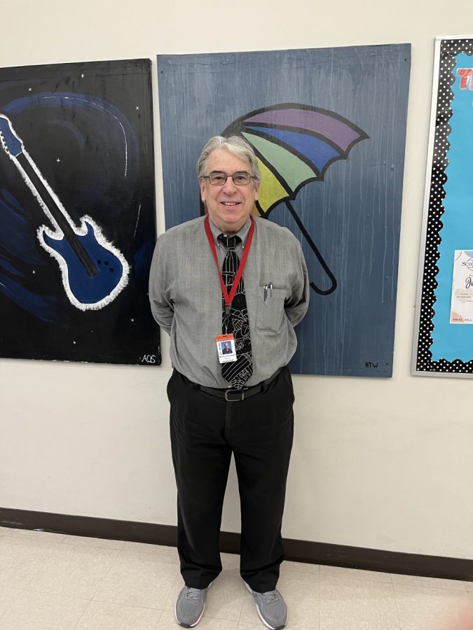 Mr. Carroll, currently a substitute teacher at RMHS, has a long history with the school.
