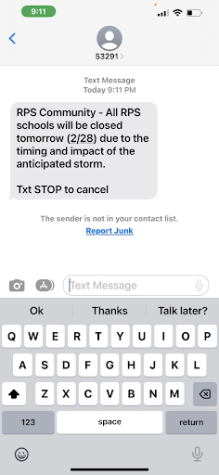 The snow day announcement is one text message many love to receive.