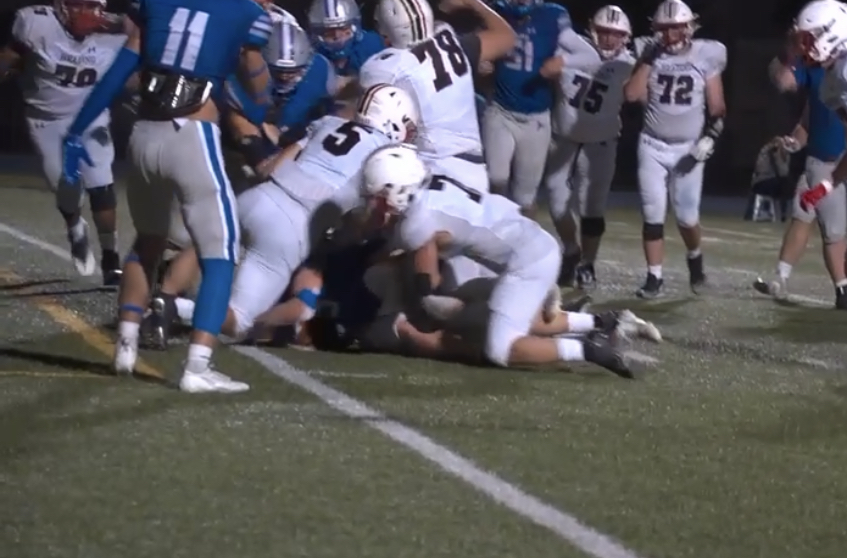 Video shows that the football never crossed the endzone on the game-winning score by Danvers.