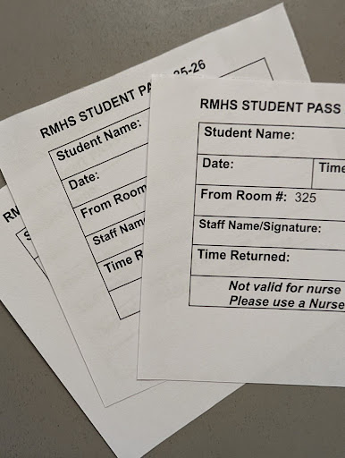 New paper passes will be used for the '25-'26 school year.