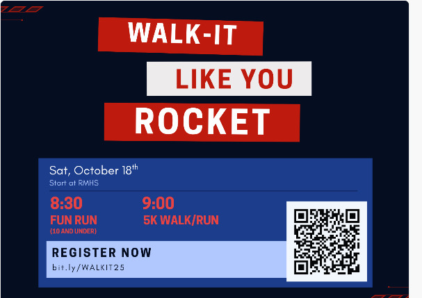 Walk-It Like You Rocket Event This Sunday
