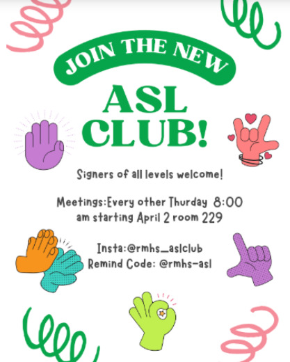 Students Keep ASL Alive at RMHS