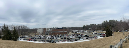 A fully packed PAC parking lot on a typical day at RMHS.